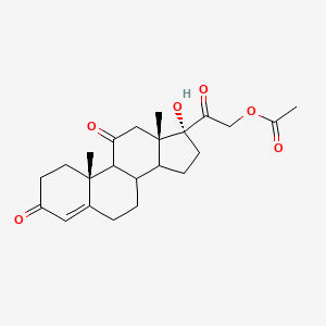 molecular formula C23H30O6 B1669443 Cortisone acetate CAS No. 50-04-4