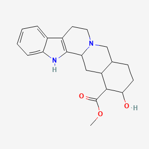 molecular formula C21H26N2O3 B1669447 Corynanthine CAS No. 483-10-3