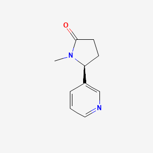 molecular formula C10H12N2O B1669453 Cotinine CAS No. 486-56-6