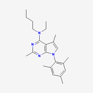 molecular formula C23H32N4 B1669468 CP 154526 CAS No. 157286-86-7