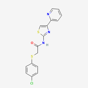 molecular formula C16H12ClN3OS2 B1669481 CP-312 