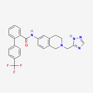 molecular formula C22H28Cl2N4O B1669482 CP-31398 dihydrochloride CAS No. 1217195-61-3