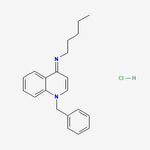 molecular formula C21H25ClN2 B1669486 CP-339818 CAS No. 185855-91-8