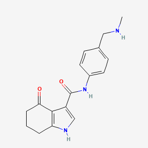 molecular formula C17H19N3O2 B1669491 CP-409092 CAS No. 194098-25-4