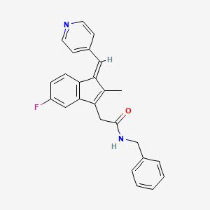 molecular formula C25H21FN2O B1669497 CP-461 free base CAS No. 227619-92-3