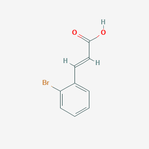 molecular formula C9H7BrO2 B016695 2-Bromocinnamic acid CAS No. 7499-56-1