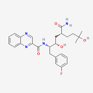 molecular formula C26H31FN4O4 B1669503 CP-481715 CAS No. 212790-31-3