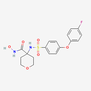 molecular formula C18H19FN2O6S B1669506 CP-544439 CAS No. 230954-09-3
