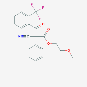 molecular formula C24H24F3NO4 B166951 Cyflumetofen CAS No. 400882-07-7