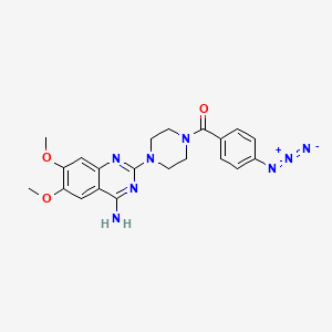 2-(4-(4-Azidobenzoyl)piperazin-1-yl)-4-amino-6,7-dimethoxyquinazoline