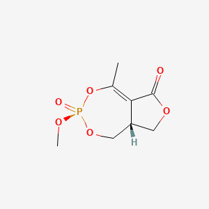 molecular formula C8H11O6P B1669515 Cyclophostin CAS No. 144773-26-2