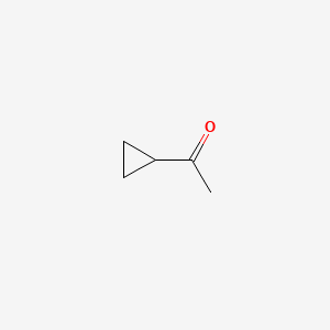 molecular formula C13H16O B1669517 环丙基甲基酮 CAS No. 765-43-5
