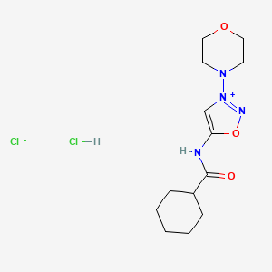 molecular formula C13H22Cl2N4O3 B1669521 Cyclosidimine CAS No. 54806-63-2