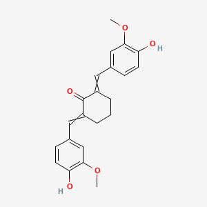 molecular formula C22H22O5 B1669528 Cyclovalone CAS No. 579-23-7