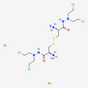 molecular formula C14H32Br2Cl4N6O2S22 B1669531 Cydrin CAS No. 53317-25-2