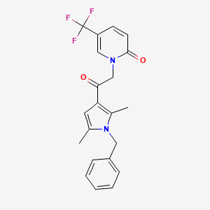 molecular formula C21H19F3N2O2 B1669538 CYM-5478 CAS No. 870762-83-7