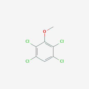 molecular formula C7H4Cl4O B166954 2,3,5,6-Tetrachloroanisole CAS No. 6936-40-9