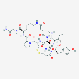 Oxytocin, mpa(1)-cyclo(glu(4)-lys(8))-