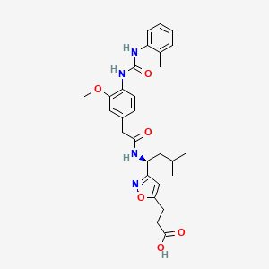 molecular formula C28H34N4O6 B1669552 CP-664511 CAS No. 379692-00-9