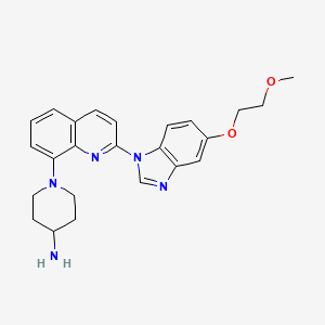 molecular formula C24H27N5O2 B1669558 CP-673451 CAS No. 343787-29-1