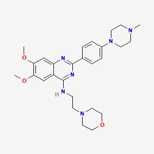 molecular formula C27H36N6O3 B1669584 CPG-52364 CAS No. 1093135-60-4