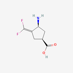 molecular formula C7H9F2NO2 B1669586 CPP-115 free base CAS No. 640897-20-7