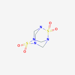molecular formula C4H8N4O4S2 B166960 Tetramine CAS No. 80-12-6