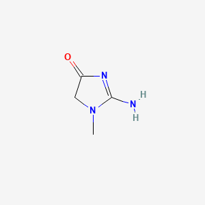 molecular formula C4H7N3O B1669602 肌酐 CAS No. 60-27-5