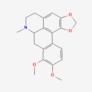 molecular formula C20H21NO4 B1669604 Crebanine CAS No. 25127-29-1