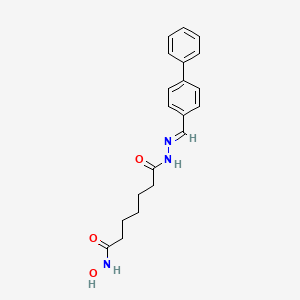 molecular formula C20H23N3O3 B1669605 Crebinostat 