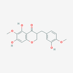 molecular formula C18H18O7 B1669607 Cremastranone CAS No. 107585-69-3