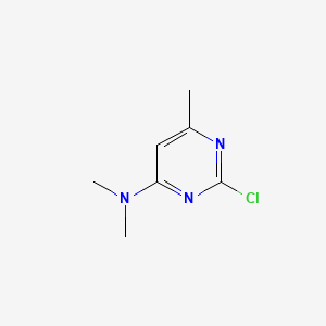 molecular formula C7H10ClN3 B1669615 Crimidine CAS No. 535-89-7