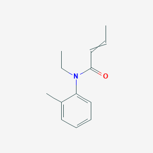 molecular formula C13H17NO B1669626 Crotamiton CAS No. 483-63-6