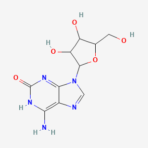 molecular formula C10H13N5O5 B1669630 Crotonoside CAS No. 1818-71-9