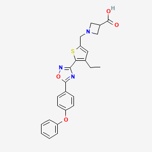 molecular formula C25H23N3O4S B1669643 CS-2100 