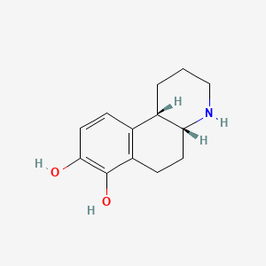 (4aR,10bS)-1,2,3,4,4a,5,6,10b-octahydrobenzo[f]quinoline-7,8-diol