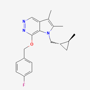 molecular formula C20H22FN3O B1669647 CS-526 CAS No. 313272-12-7