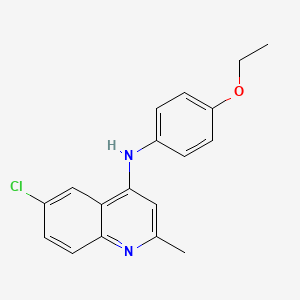 molecular formula C18H17ClN2O B1669650 CSV0C018875 CAS No. 442150-41-6