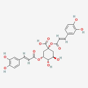 molecular formula C25H24O12 B1669658 Cynarine CAS No. 212891-05-9