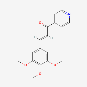 molecular formula C17H17NO4 B1669661 CYP1A1 inhibitor 8a CAS No. 159429-58-0