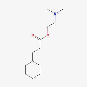 molecular formula C13H25NO2 B1669669 Cyprodenate CAS No. 15585-86-1