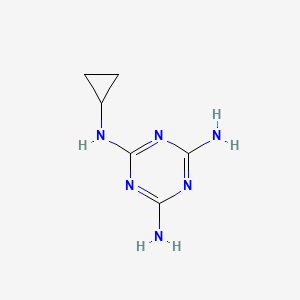 molecular formula C6H10N6 B1669673 Cyromazine CAS No. 66215-27-8