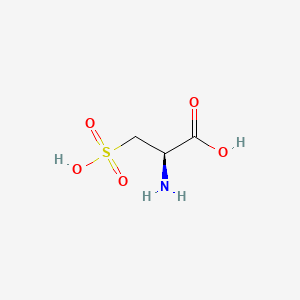 molecular formula C3H7NO5S B1669679 L-Cysteic acid CAS No. 498-40-8