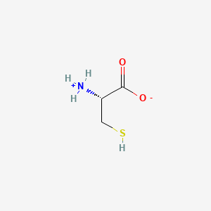 molecular formula C3H7NO2S B1669680 半胱氨酸 CAS No. 52-90-4