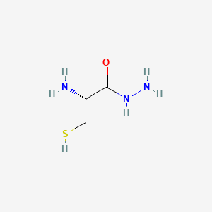 molecular formula C3H9N3OS B1669681 Cysteine hydrazide CAS No. 58100-26-8