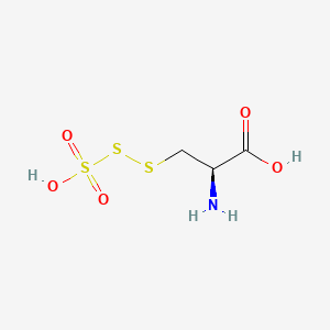 molecular formula C3H9NO5S3 B1669683 Cysteine thiosulfonate CAS No. 16341-08-5
