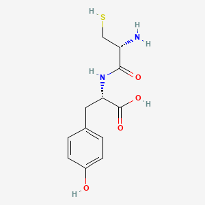 molecular formula C12H16N2O4S B1669686 Cysteinyltyrosine CAS No. 1089-23-2