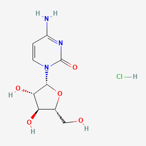 molecular formula C9H14ClN3O5 B1669688 Cytarabine hydrochloride CAS No. 69-74-9