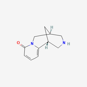 molecular formula C11H14N2O B1669693 Cytisine CAS No. 485-35-8