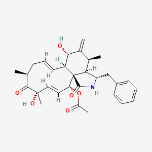 molecular formula C30H37NO6 B1669694 19,20-Epoxycytochalasin D CAS No. 22144-77-0